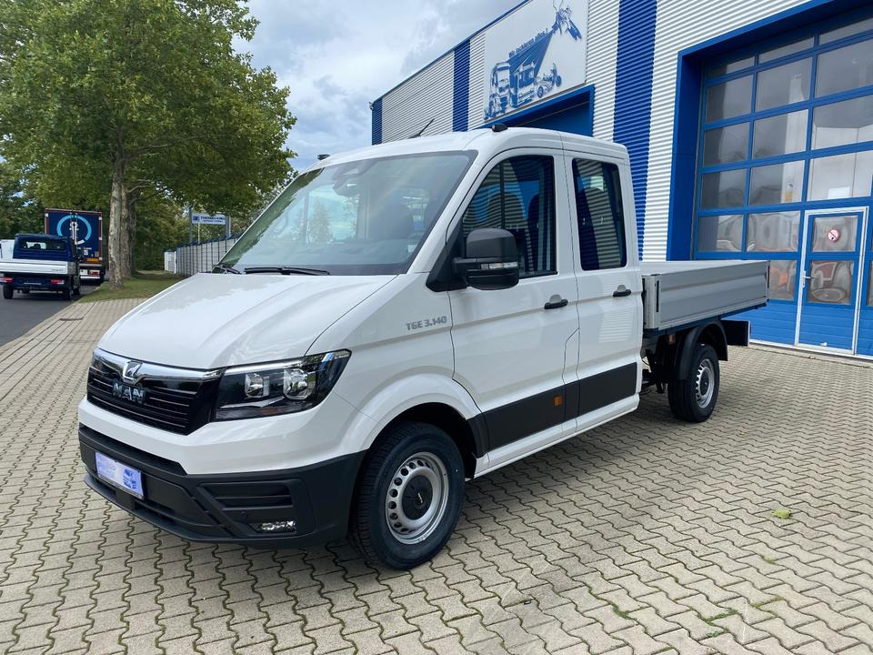 MAN TGE 3.140 Doka Pritsche Next Level *TEMPO*KLIMA*CAM*AHK*APP*PDC*INKL.19% MWST*SOFORT!* - Bestelwagen met open laadbak, Bestelwagen met dubbele cabine: afbeelding 4 MAN TGE 3.140 Doka Pritsche Next Level *TEMPO*KLIMA*CAM*AHK*APP*PDC*INKL.19% MWST*SOFORT!* - Bestelwagen met open laadbak, Bestelwagen met dubbele cabine: afbeelding 4