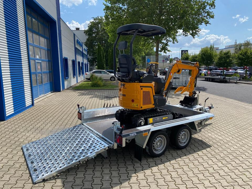 Minigraafmachine Minibagger BK1300JSR + Tieflader + Zubehör *INKL.19% MWST*BERGER KRAUS*VERSTELLFAHRWERK* KUBOTA*SOFORT!*: afbeelding 14