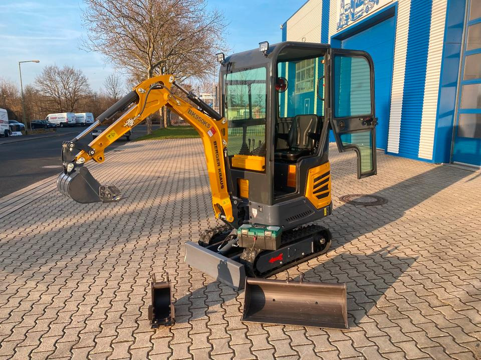 Minigraafmachine Minibagger BK950KS + Schaufelpaket *INKL.19% MWST*BERGER KRAUS*KABINE*SOFORT!*: afbeelding 9