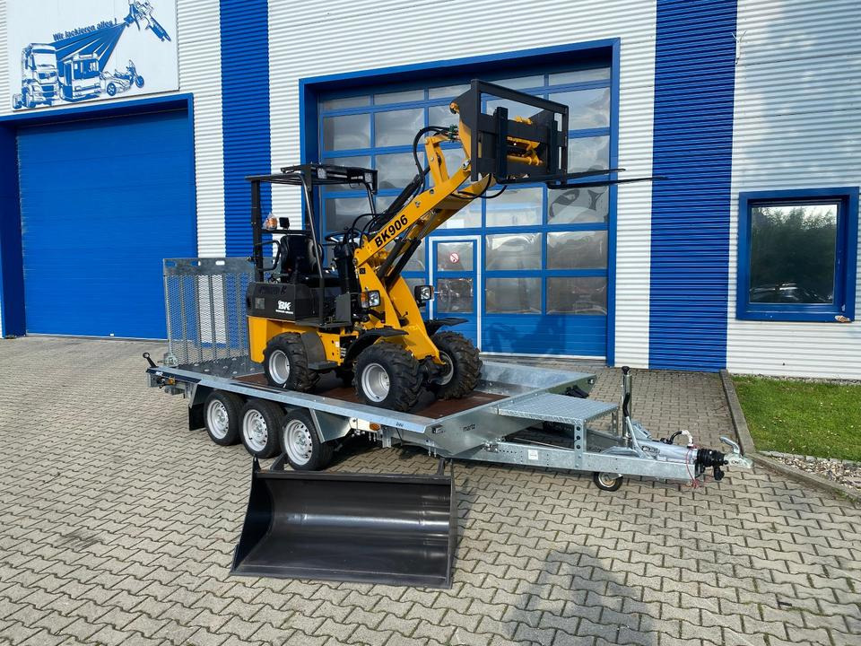 Radlader/Hoflader BK906 inkl. Tieflader und Gabel/Schaufelpaket *INKL.19% MWST*BERGER KRAUS*PERKINS*SOFORT!* - Kniklader, Aanhanger: afbeelding 3 Radlader/Hoflader BK906 inkl. Tieflader und Gabel/Schaufelpaket *INKL.19% MWST*BERGER KRAUS*PERKINS*SOFORT!* - Kniklader, Aanhanger: afbeelding 3