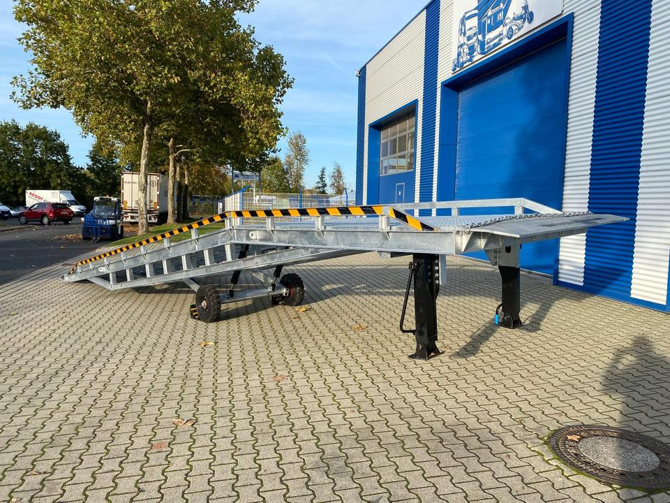 Verladerampe 8t Verzinkt Containerrampe LKW Rampe NEU *INKL.19% MWST*SOFORT VERFÜGBAR!* - Laadbrug: afbeelding 2 Verladerampe 8t Verzinkt Containerrampe LKW Rampe NEU *INKL.19% MWST*SOFORT VERFÜGBAR!* - Laadbrug: afbeelding 2