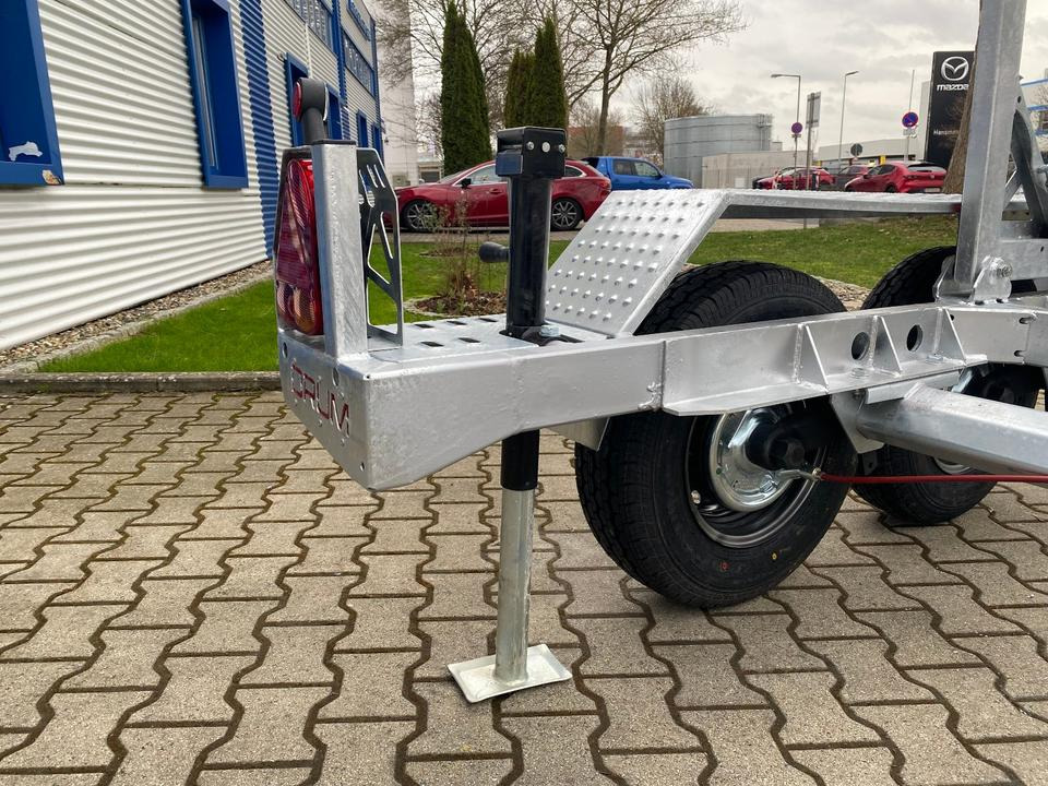 Haspelwagen Vermietung / Kabelanhänger 3500KG / Nutzlast 2766KG / Kabeltrommel-Anhänger / Glasfaser/ 1 Woche: afbeelding 9