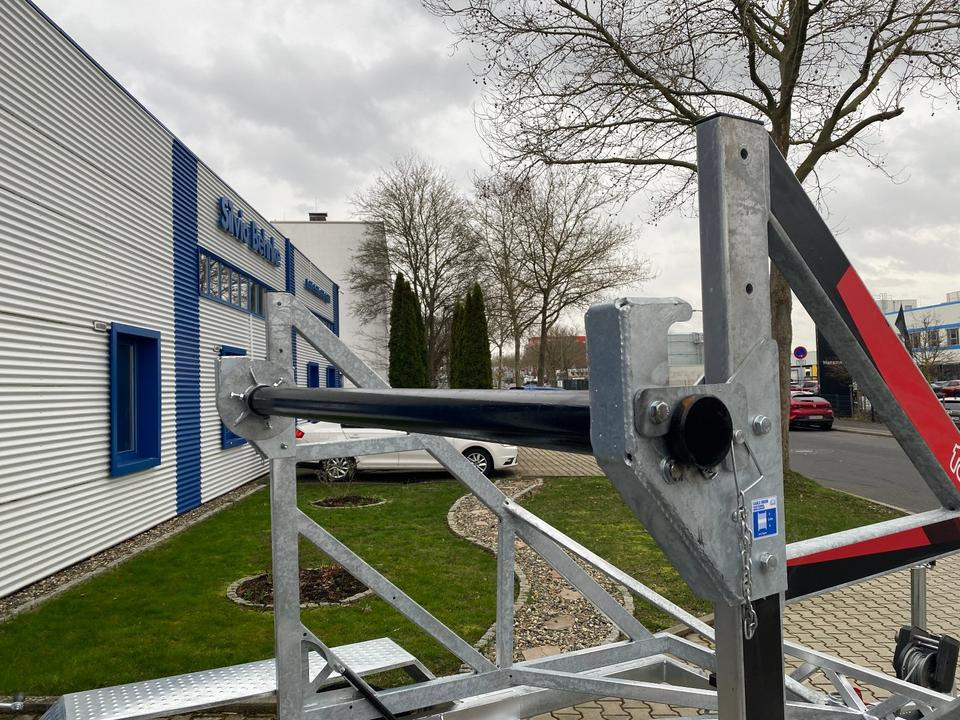 Haspelwagen Vermietung / Kabelanhänger 3500KG / Nutzlast 2766KG / Kabeltrommel-Anhänger / Glasfaser/ 1 Woche: afbeelding 8
