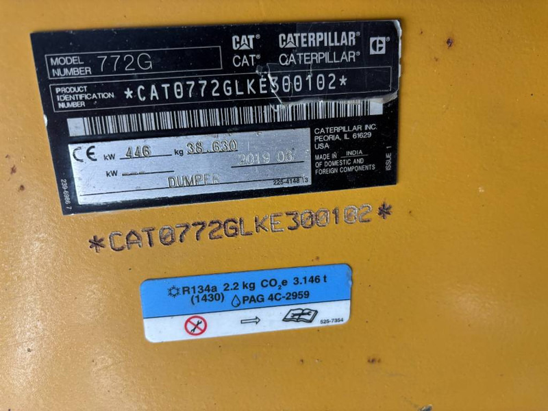 Cat 772G - Zelfrijdende kiepwagen: afbeelding 5 Cat 772G - Zelfrijdende kiepwagen: afbeelding 5