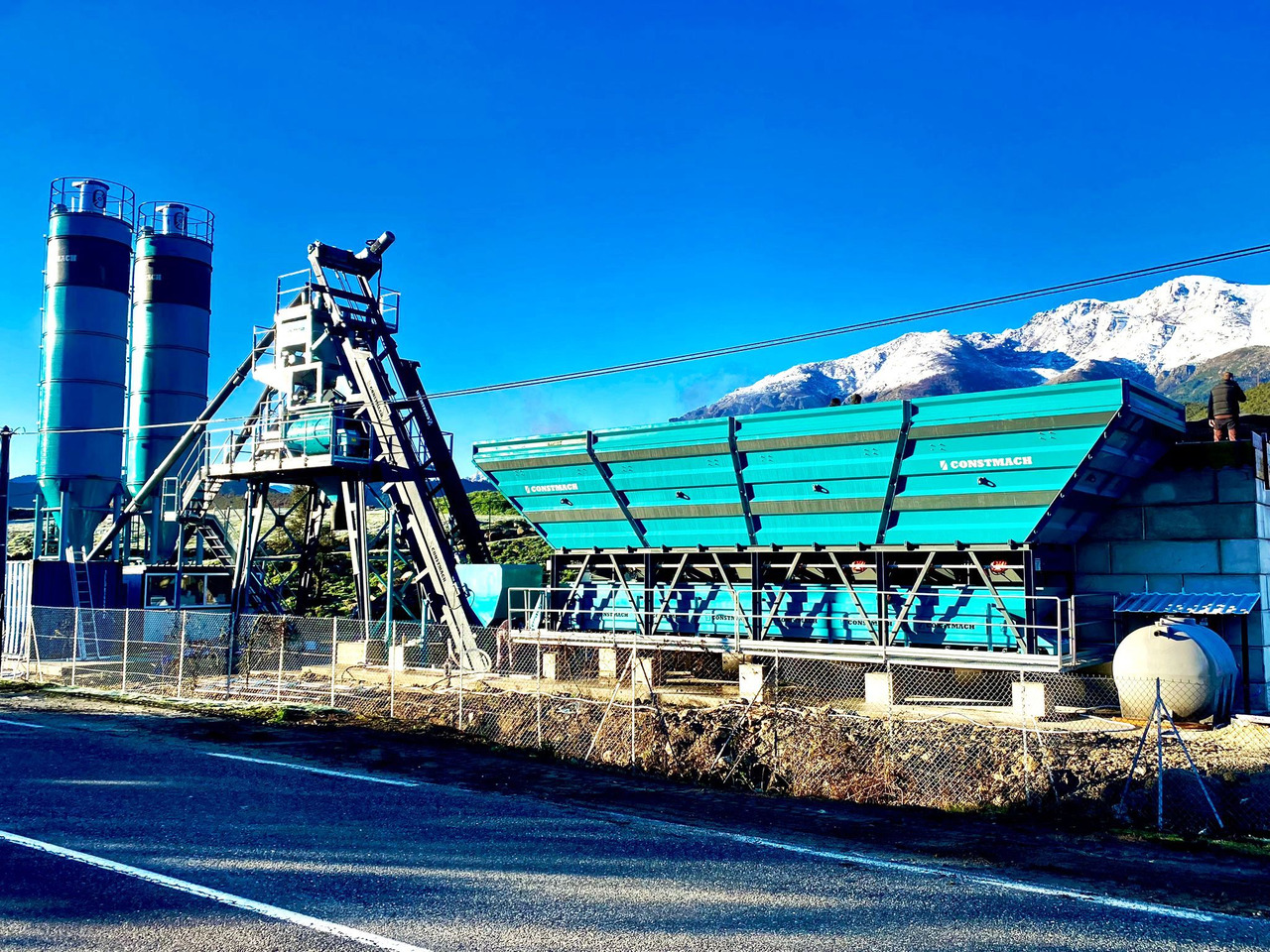 Constmach 100 m³/h Compact Concrete Batching Plant - Betoncentrale: afbeelding 1 Constmach 100 m³/h Compact Concrete Batching Plant - Betoncentrale: afbeelding 1