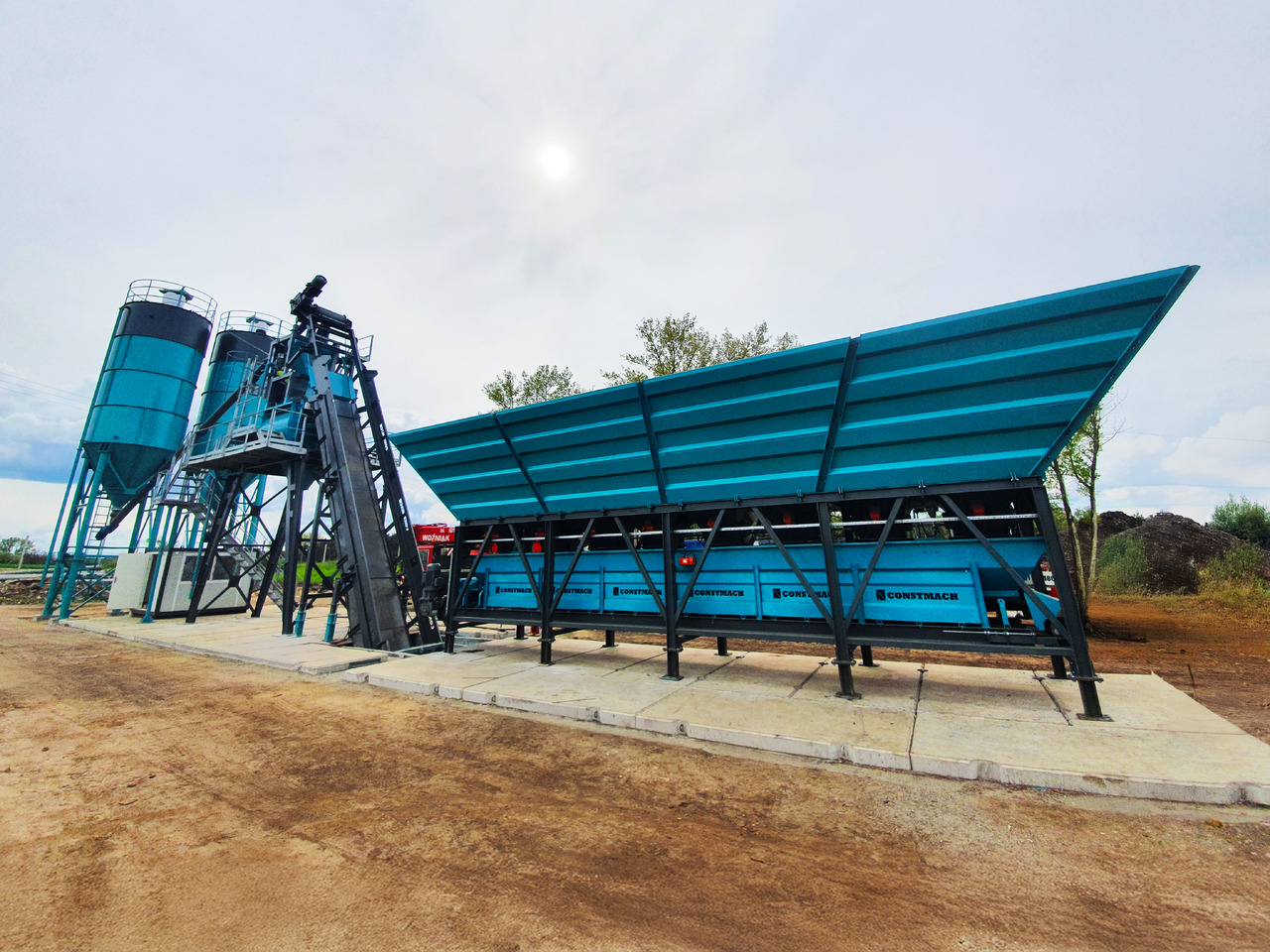 Constmach 100 m³/h Compact Concrete Batching Plant - Betoncentrale: afbeelding 4 Constmach 100 m³/h Compact Concrete Batching Plant - Betoncentrale: afbeelding 4