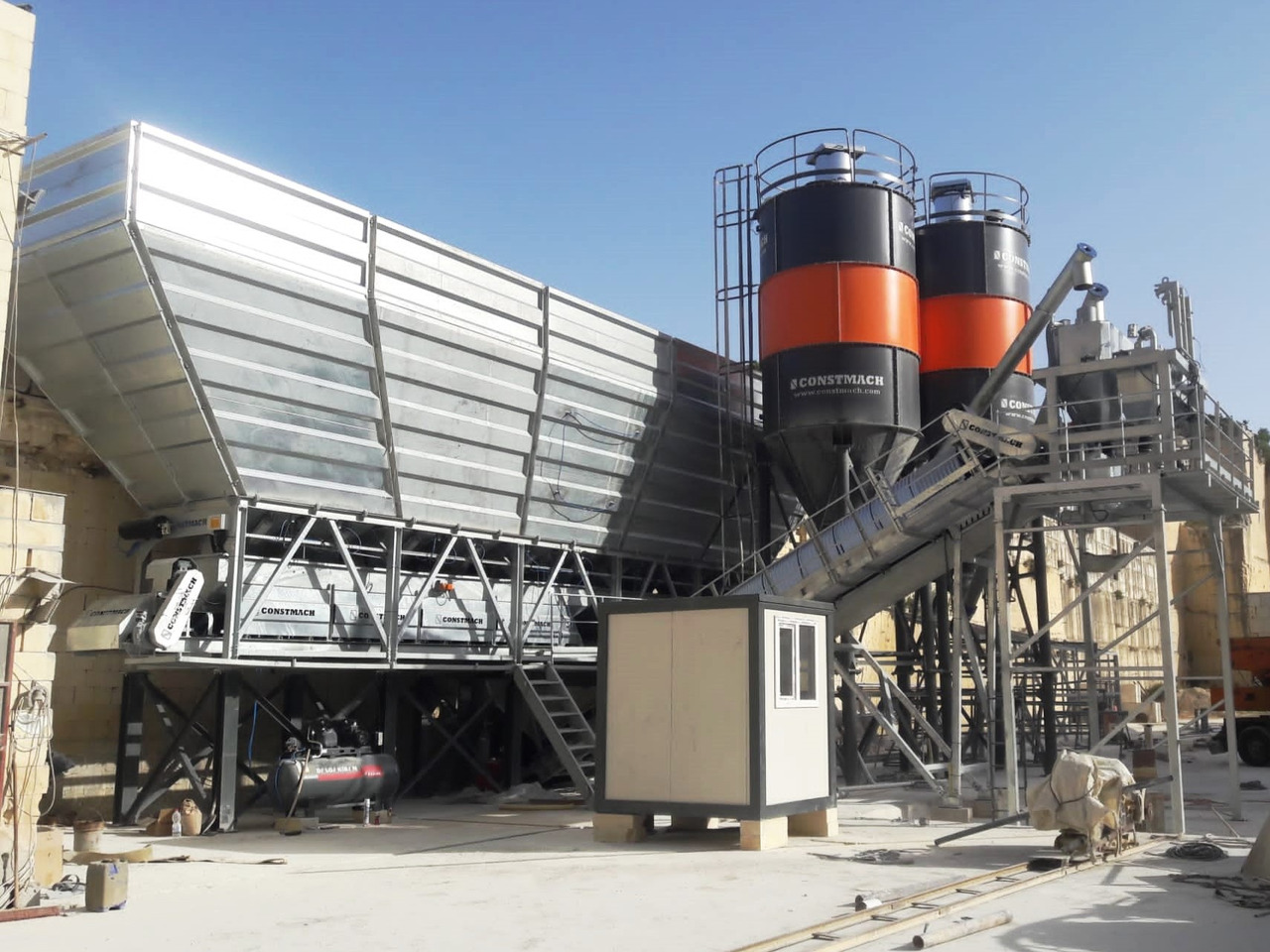 Constmach 100 m³/h Dry Type Concrete Batching Plant - Betoncentrale: afbeelding 2 Constmach 100 m³/h Dry Type Concrete Batching Plant - Betoncentrale: afbeelding 2
