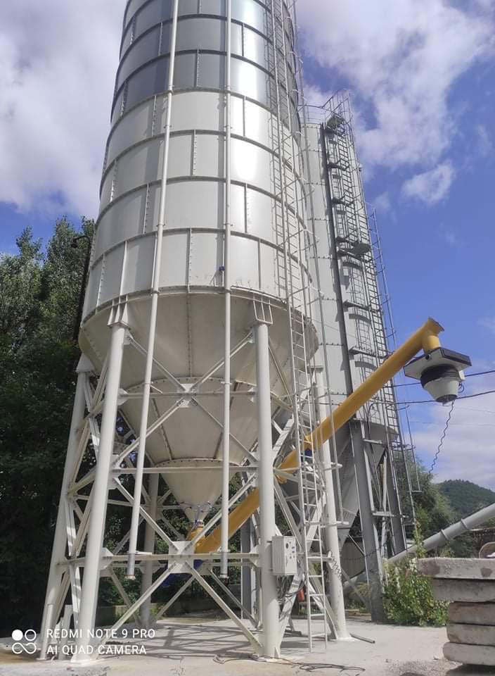 Constmach 500 Ton Capacity Cement Silo - Cement silo: afbeelding 2 Constmach 500 Ton Capacity Cement Silo - Cement silo: afbeelding 2