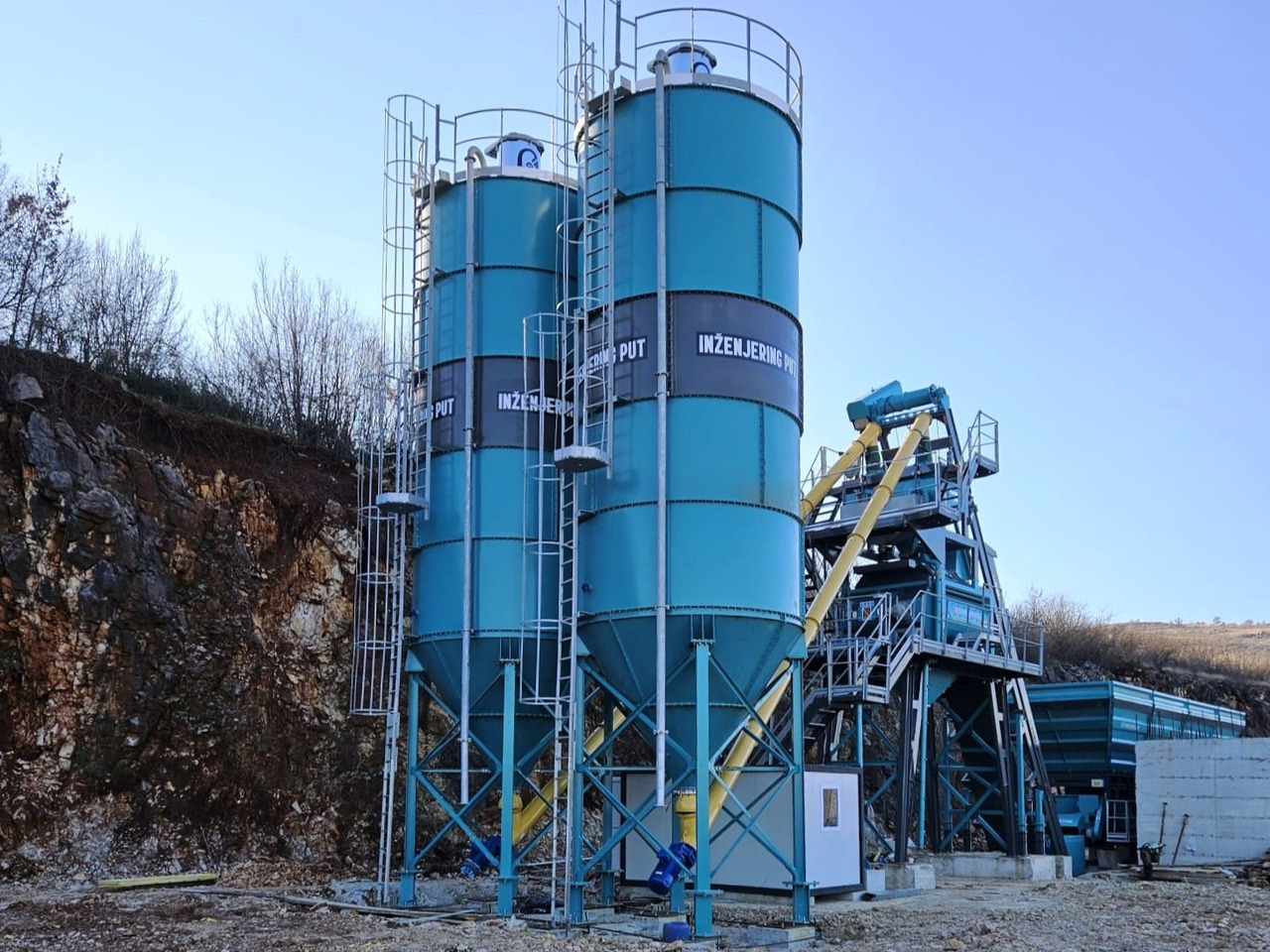 Constmach 75 Ton Capacity Cement Silo - Cement silo: afbeelding 2 Constmach 75 Ton Capacity Cement Silo - Cement silo: afbeelding 2