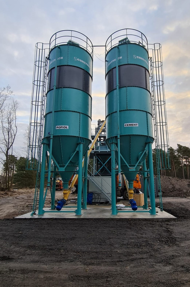 Constmach 75 Ton Capacity Cement Silo - Cement silo: afbeelding 1 Constmach 75 Ton Capacity Cement Silo - Cement silo: afbeelding 1
