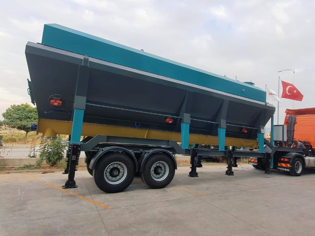 Constmach Mobile Cement Silo (Horizontal Cement Silo) - Cement silo: afbeelding 1 Constmach Mobile Cement Silo (Horizontal Cement Silo) - Cement silo: afbeelding 1