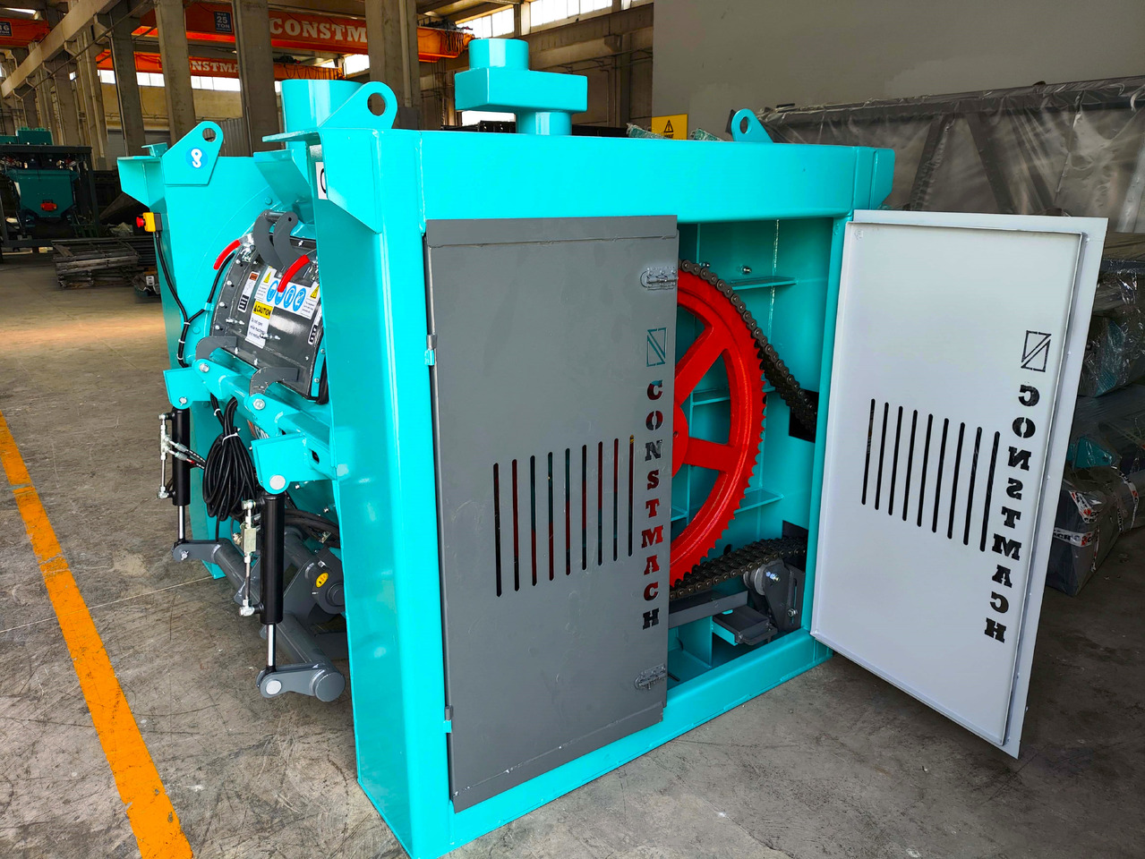 Constmach Single Shaft Concrete Mixer (Paddle Mixer) - Betonmolen: afbeelding 2 Constmach Single Shaft Concrete Mixer (Paddle Mixer) - Betonmolen: afbeelding 2