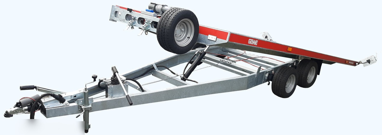 Gewe L3500 U/1, 5x2,1m - hydraulicznie uchylna - Autotransport aanhangwagen: afbeelding 3 Gewe L3500 U/1, 5x2,1m - hydraulicznie uchylna - Autotransport aanhangwagen: afbeelding 3