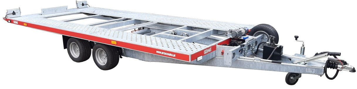 Gewe L3500 U/1, 5x2,1m - hydraulicznie uchylna - Autotransport aanhangwagen: afbeelding 4 Gewe L3500 U/1, 5x2,1m - hydraulicznie uchylna - Autotransport aanhangwagen: afbeelding 4