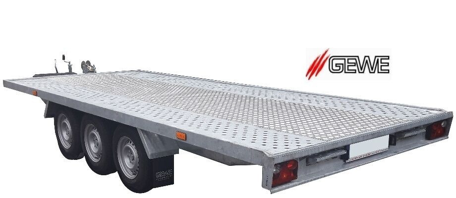 Gewe Laweta 3 osiowa 5x2,1 m - B3500 A/1 - Autotransport aanhangwagen: afbeelding 4 Gewe Laweta 3 osiowa 5x2,1 m - B3500 A/1 - Autotransport aanhangwagen: afbeelding 4