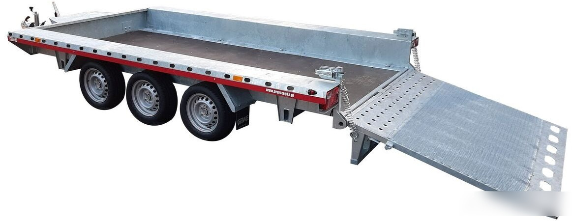 Nieuw Machinetransporter Gewe Przyczepa pod minikoparkę 4x1,8m - 3osiowa, B3500 E/1: afbeelding 6 Nieuw Machinetransporter Gewe Przyczepa pod minikoparkę 4x1,8m - 3osiowa, B3500 E/1: afbeelding 6