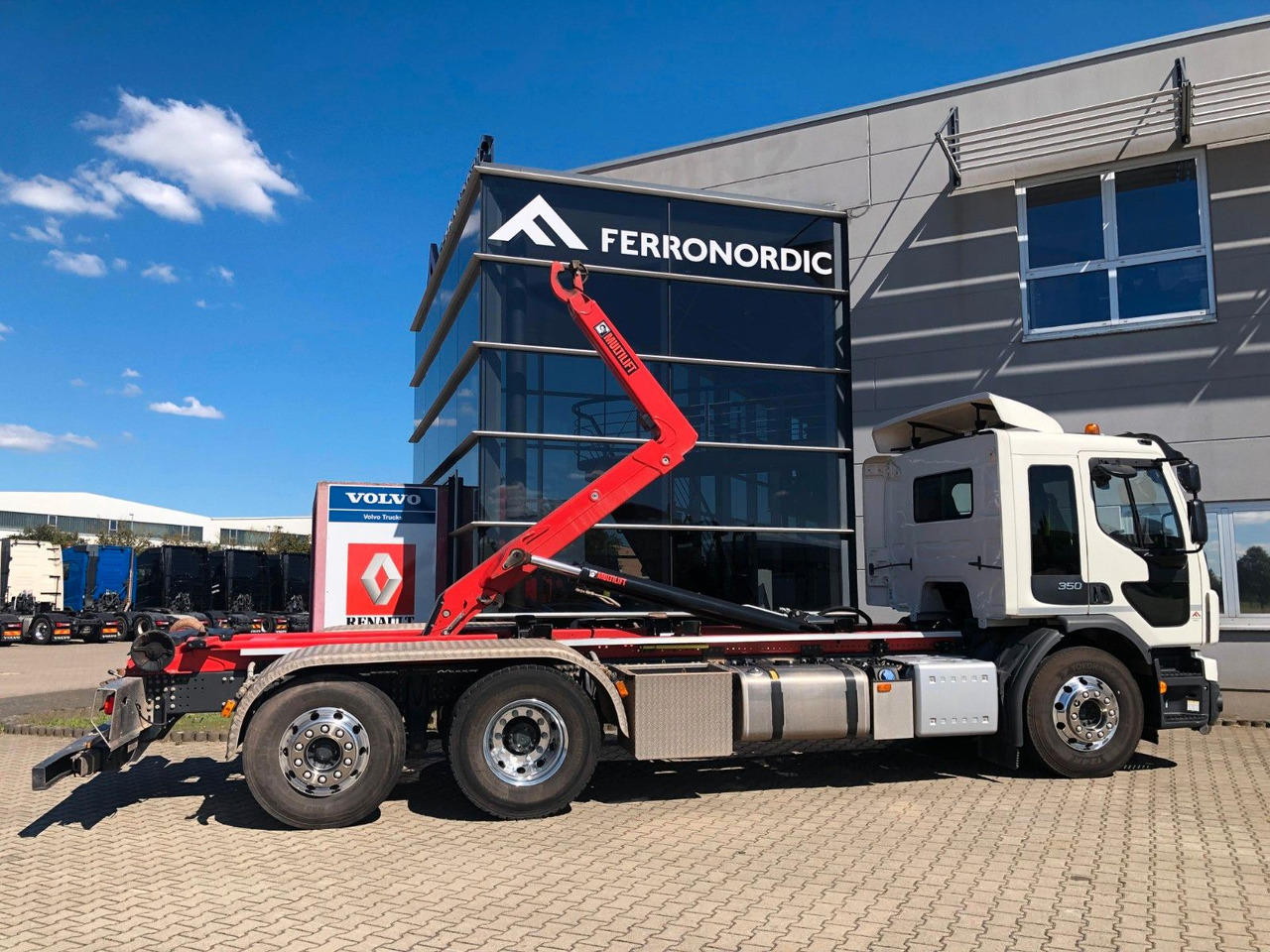 Volvo FE 350 6x2 Lenkachse*Alufelgen*HIAB*AHK*Klima - Haakarmsysteem vrachtwagen: afbeelding 4 Volvo FE 350 6x2 Lenkachse*Alufelgen*HIAB*AHK*Klima - Haakarmsysteem vrachtwagen: afbeelding 4
