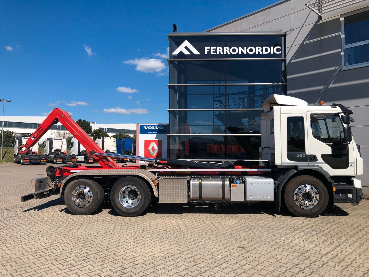 Volvo FE 350 6x2 Lenkachse*Alufelgen*HIAB*AHK*Klima - Haakarmsysteem vrachtwagen: afbeelding 5 Volvo FE 350 6x2 Lenkachse*Alufelgen*HIAB*AHK*Klima - Haakarmsysteem vrachtwagen: afbeelding 5