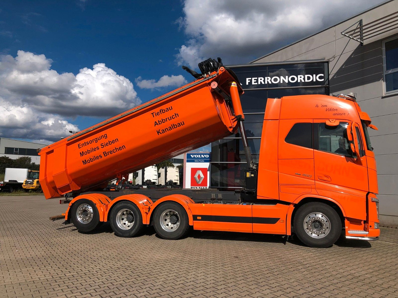 Volvo FH460 8x4 Tridem*Lift+LenkAchse*ALU*AHK*VollLuft - Kipper vrachtwagen: afbeelding 1 Volvo FH460 8x4 Tridem*Lift+LenkAchse*ALU*AHK*VollLuft - Kipper vrachtwagen: afbeelding 1