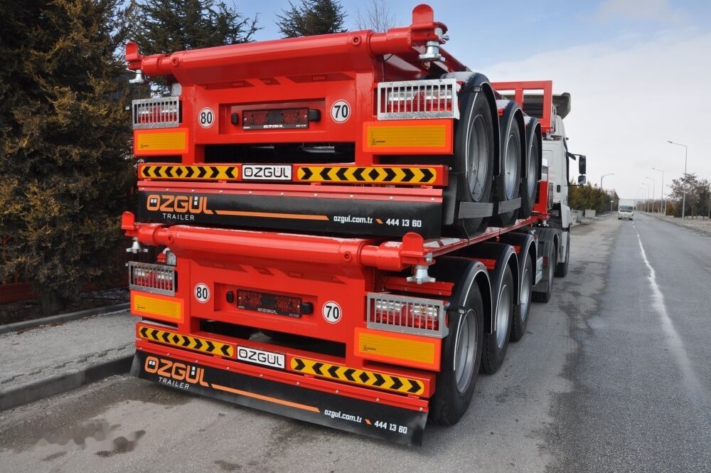 Özgül 40 FT TIPPING CONTAINER CHASSIS AINER CARRIER - Containertransporter/ Wissellaadbak oplegger: afbeelding 3 Özgül 40 FT TIPPING CONTAINER CHASSIS AINER CARRIER - Containertransporter/ Wissellaadbak oplegger: afbeelding 3