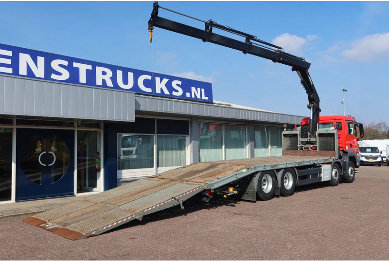 MAN TGS 35.360 8X2 Euro 6 Oprijwagen + HIAB 228 E 3 kraan. Radio grafisch + winch - Kraanwagen: afbeelding 3 MAN TGS 35.360 8X2 Euro 6 Oprijwagen + HIAB 228 E 3 kraan. Radio grafisch + winch - Kraanwagen: afbeelding 3