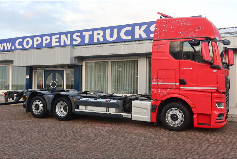 MAN TGX 26.510 6x2 Intarder. Volledige luchtvering - Containertransporter/ Wissellaadbak vrachtwagen: afbeelding 2 MAN TGX 26.510 6x2 Intarder. Volledige luchtvering - Containertransporter/ Wissellaadbak vrachtwagen: afbeelding 2