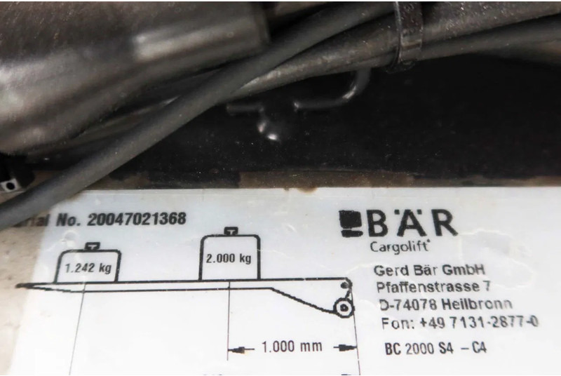 Mercedes-Benz Actros 1840 L Bakwagen + Bar klep 2000 KG + Geïsoleerde bak - Bakwagen: afbeelding 5 Mercedes-Benz Actros 1840 L Bakwagen + Bar klep 2000 KG + Geïsoleerde bak - Bakwagen: afbeelding 5