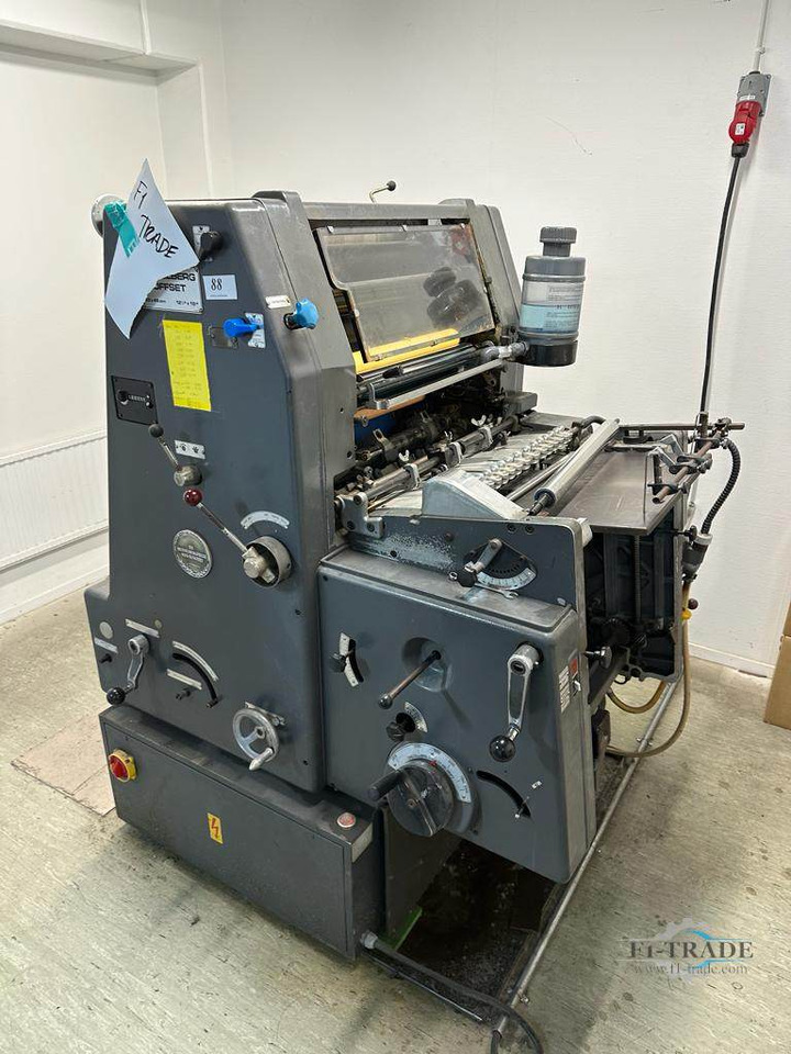 Heidelberg GTO46+ - Offset drukpers: afbeelding 1 Heidelberg GTO46+ - Offset drukpers: afbeelding 1