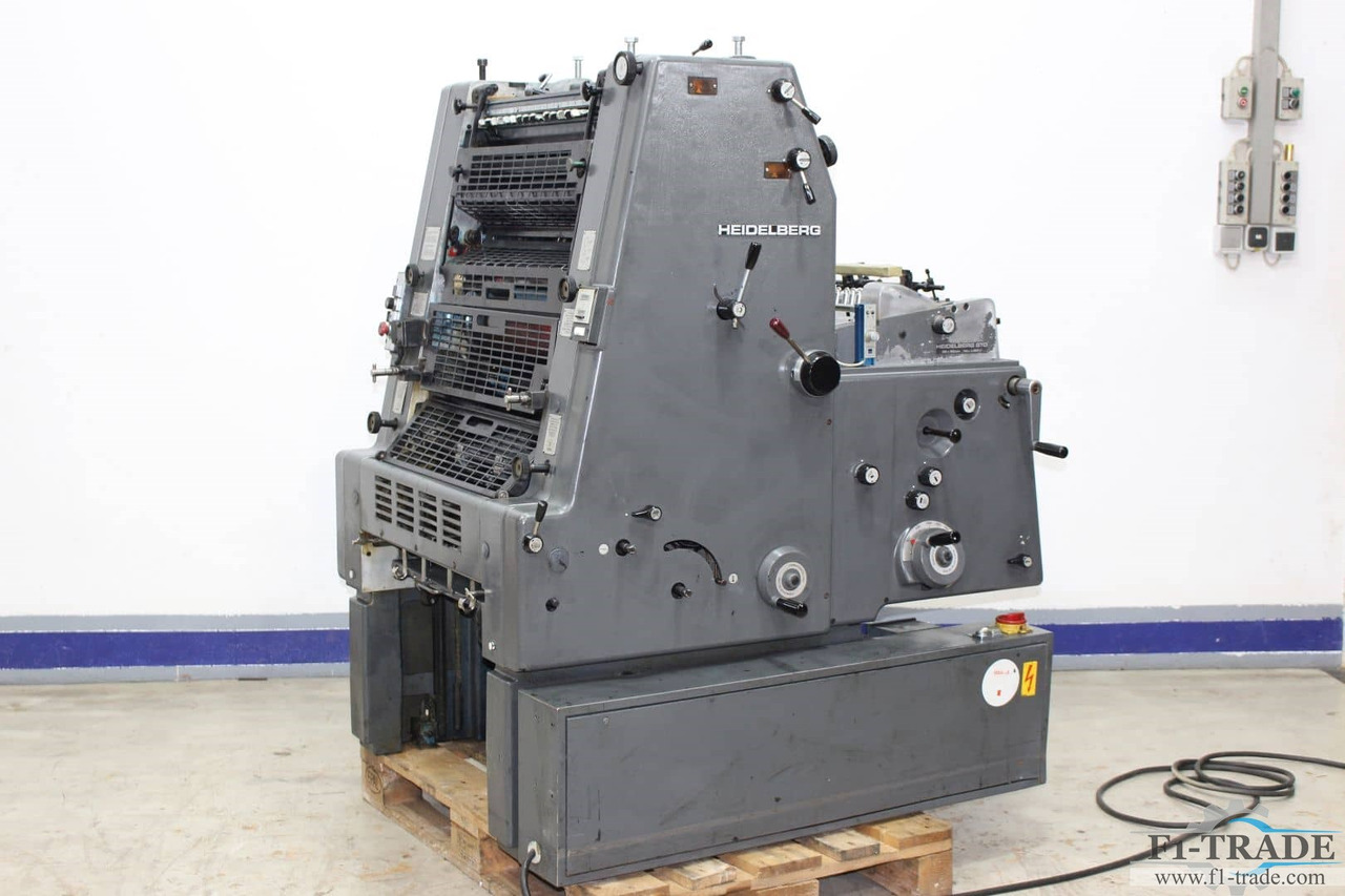 Heidelberg GTO52+ N+P - Offset drukpers: afbeelding 1 Heidelberg GTO52+ N+P - Offset drukpers: afbeelding 1