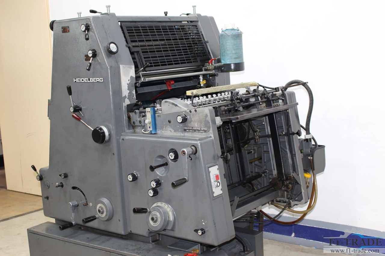 Heidelberg GTO52+ N+P - Offset drukpers: afbeelding 4 Heidelberg GTO52+ N+P - Offset drukpers: afbeelding 4