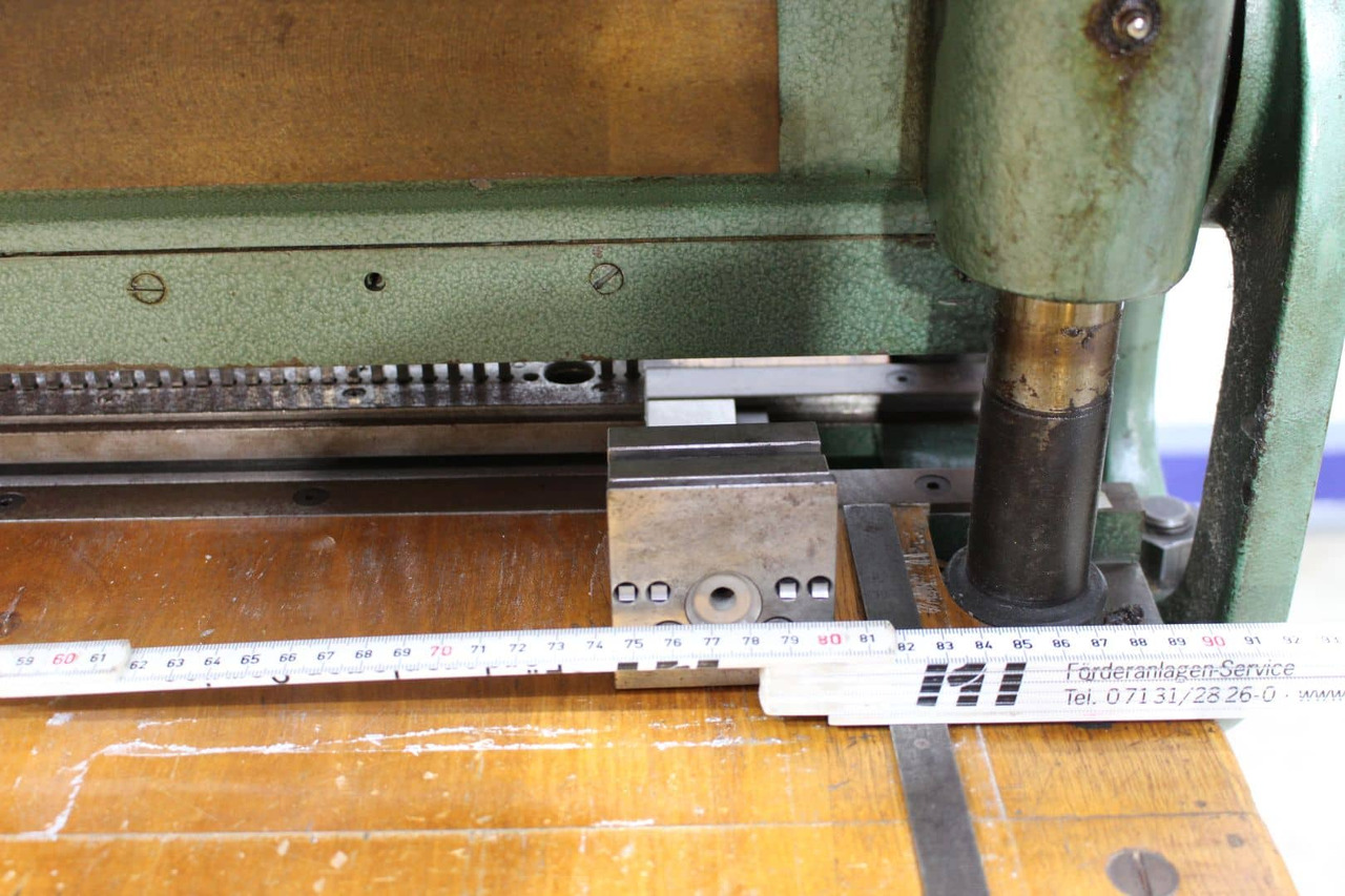 W. Kroll Gartenberg K80 - Papiersnijmachine: afbeelding 5 W. Kroll Gartenberg K80 - Papiersnijmachine: afbeelding 5