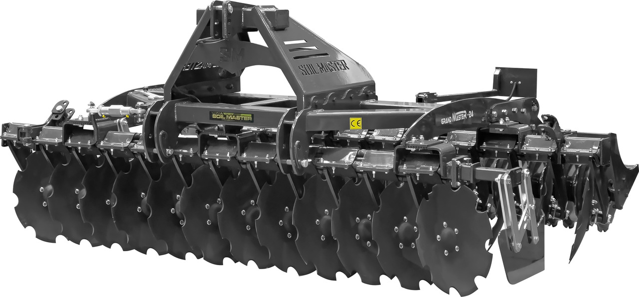 SOIL MASTER _GRAND MASTER SERIES MOUNTED TYPE MULTI DISC HARROW (RUBBER TYPE LEG) - Schijveneg: afbeelding 2 SOIL MASTER _GRAND MASTER SERIES MOUNTED TYPE MULTI DISC HARROW (RUBBER TYPE LEG) - Schijveneg: afbeelding 2