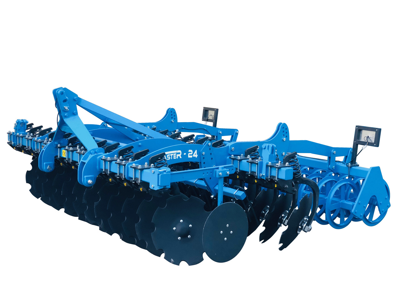 SOIL MASTER _MASTER SERIES MOUNTED TYPE MULTI DISC HARROW (SPRING TYPE LEG) - Schijveneg: afbeelding 3 SOIL MASTER _MASTER SERIES MOUNTED TYPE MULTI DISC HARROW (SPRING TYPE LEG) - Schijveneg: afbeelding 3