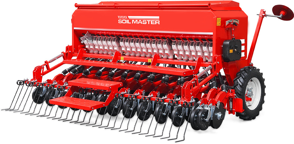 SOIL MASTER MOUNTED SEED DRILL DOUBLE DISC - Zaaimachine: afbeelding 4 SOIL MASTER MOUNTED SEED DRILL DOUBLE DISC - Zaaimachine: afbeelding 4