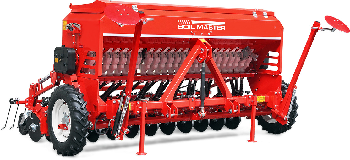 SOIL MASTER MOUNTED SEED DRILL DOUBLE DISC - Zaaimachine: afbeelding 2 SOIL MASTER MOUNTED SEED DRILL DOUBLE DISC - Zaaimachine: afbeelding 2