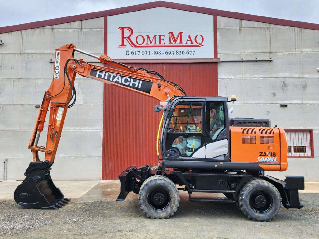 HITACHI ZX140W-6 - Mobiele graafmachine: afbeelding 1 HITACHI ZX140W-6 - Mobiele graafmachine: afbeelding 1