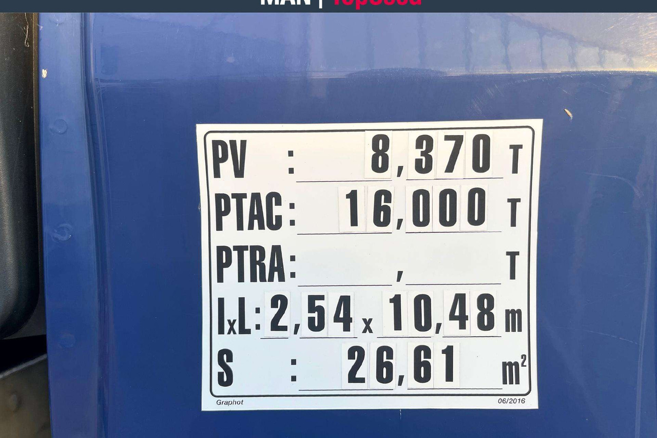 Bakwagen MAN 15.250 4X2 Liftas ADR AT (8881): afbeelding 10 Bakwagen MAN 15.250 4X2 Liftas ADR AT (8881): afbeelding 10