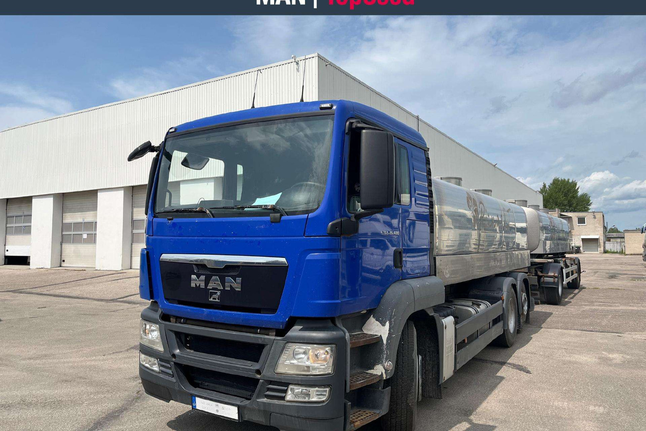 MAN 26.400 6X2-2 Plandex (8633) - Tankwagen, Tank aanhanger: afbeelding 1 MAN 26.400 6X2-2 Plandex (8633) - Tankwagen, Tank aanhanger: afbeelding 1