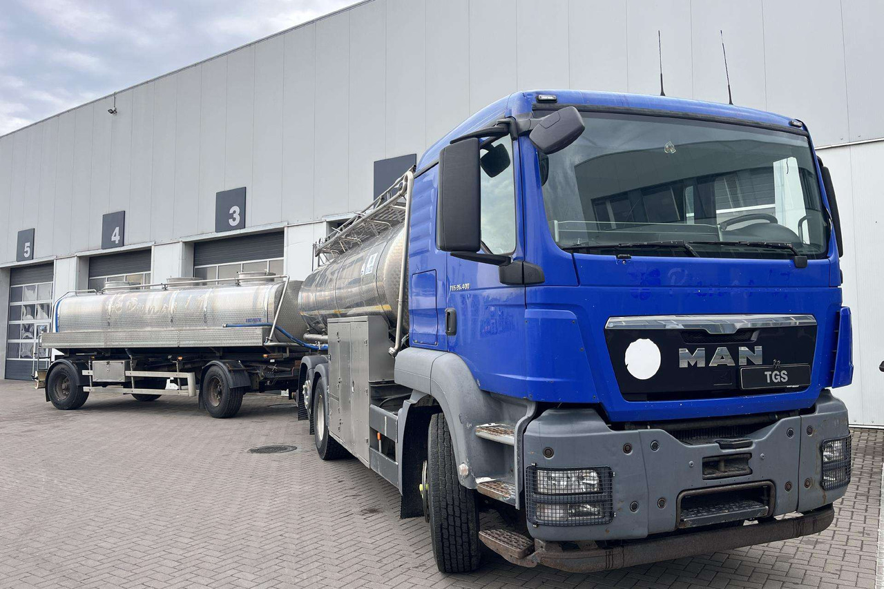 MAN TGS 26.400 6X2-2 Plandex (08632) - Tankwagen: afbeelding 1 MAN TGS 26.400 6X2-2 Plandex (08632) - Tankwagen: afbeelding 1