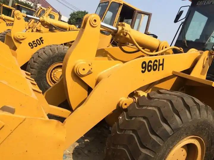 Wiellader 5 ton mini Used Original State loader CAT 966H Used Small  wheel loader: afbeelding 6