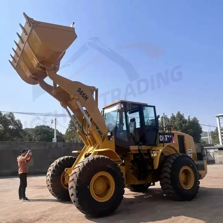 95%new Good Performance Used Cat966h Loader Second Hand Caterpillar Cat966c cat966d cat966g With Good Condition in stock - Wiellader: afbeelding 1 95%new Good Performance Used Cat966h Loader Second Hand Caterpillar Cat966c cat966d cat966g With Good Condition in stock - Wiellader: afbeelding 1