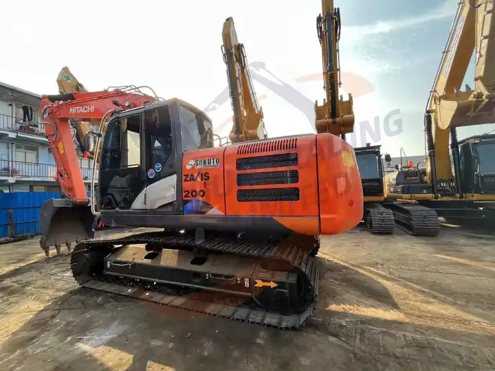 Rupsgraafmachine Second Hand Hitachi Zaxis 200 Excavator 20 Ton Japan Brand Used Hitachi Zx200-5g Crawler Digger For Sale: afbeelding 7