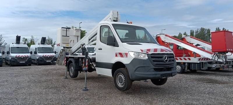 Mercedes-Benz Sprinter Ruthmann Ecoline 180 - 18m - 250 kg - Vrachtwagen hoogwerker: afbeelding 1 Mercedes-Benz Sprinter Ruthmann Ecoline 180 - 18m - 250 kg - Vrachtwagen hoogwerker: afbeelding 1