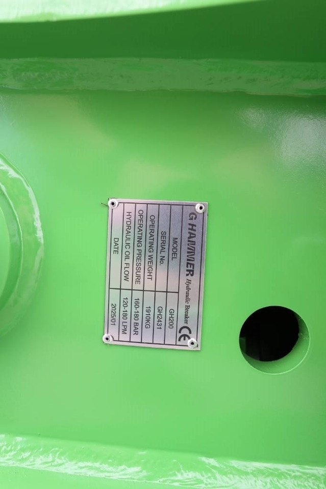 G HAMMER GH 200, POWER, NOT NOISE ! NEW 2025 MODEL - Hydraulische hamer voor Bouwmachine: afbeelding 3 G HAMMER GH 200, POWER, NOT NOISE ! NEW 2025 MODEL - Hydraulische hamer voor Bouwmachine: afbeelding 3