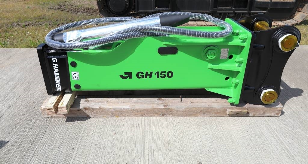 G Hammer GH 150. Power, Not Noise ! NEW 2025 Model - Hydraulische hamer voor Bouwmachine: afbeelding 1 G Hammer GH 150. Power, Not Noise ! NEW 2025 Model - Hydraulische hamer voor Bouwmachine: afbeelding 1