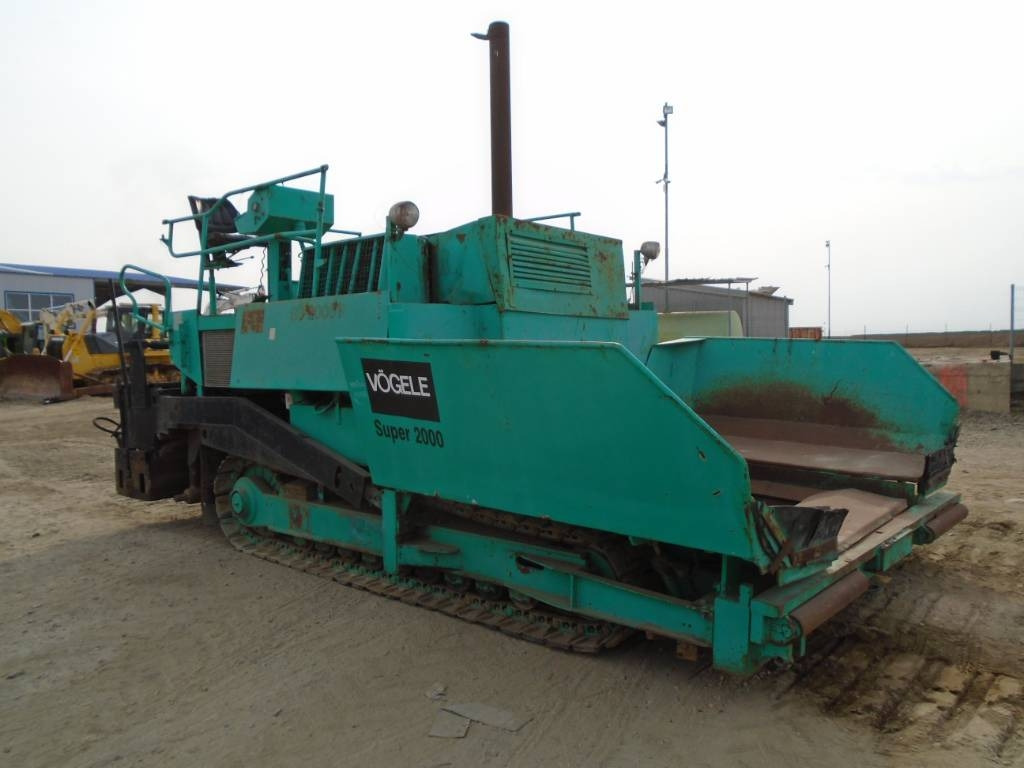 Vögele Super 2000  - Asfaltafwerkmachine: afbeelding 1 Vögele Super 2000  - Asfaltafwerkmachine: afbeelding 1