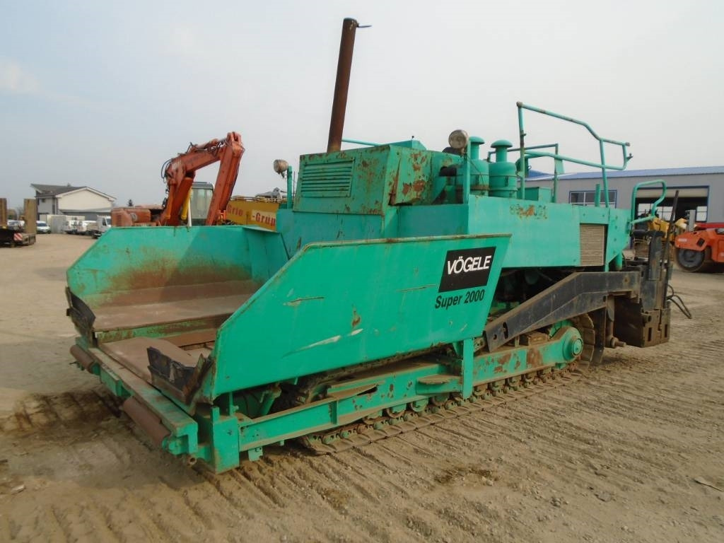 Vögele Super 2000  - Asfaltafwerkmachine: afbeelding 4 Vögele Super 2000  - Asfaltafwerkmachine: afbeelding 4