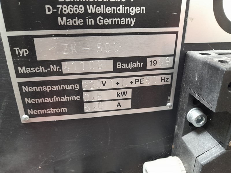 Guk ZK 500 | 1999 - Vouwmachine: afbeelding 3 Guk ZK 500 | 1999 - Vouwmachine: afbeelding 3