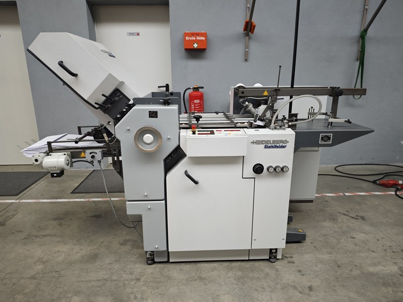 Heidelberg, Heidelberg/Stahl Heidelberg Stahlfolder Ti 40 I 2009 - Vouwmachine: afbeelding 1 Heidelberg, Heidelberg/Stahl Heidelberg Stahlfolder Ti 40 I 2009 - Vouwmachine: afbeelding 1