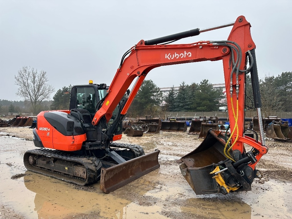 Minigraafmachine Kubota KX 080-4 ENGCON: afbeelding 6